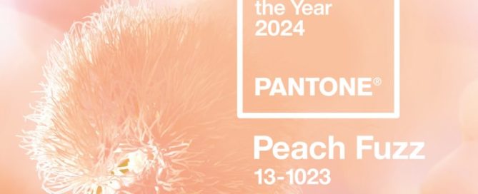 El tono Peach Fuzz es un color reconfortable que estimula los sentidos